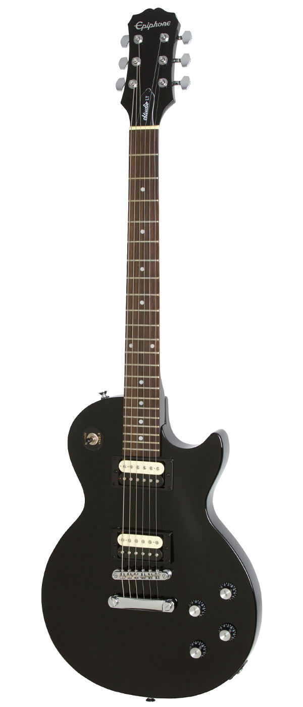 Электрогитара Epiphone LES PAUL STUDIO LT Ebony - купить в Санкт-Петербурге  в интернет-магазине Pult.ru