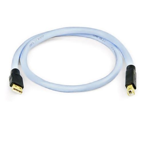 USB кабель Supra USB 2.0 A-B 10.0m (Ice Blue) - купить в Санкт