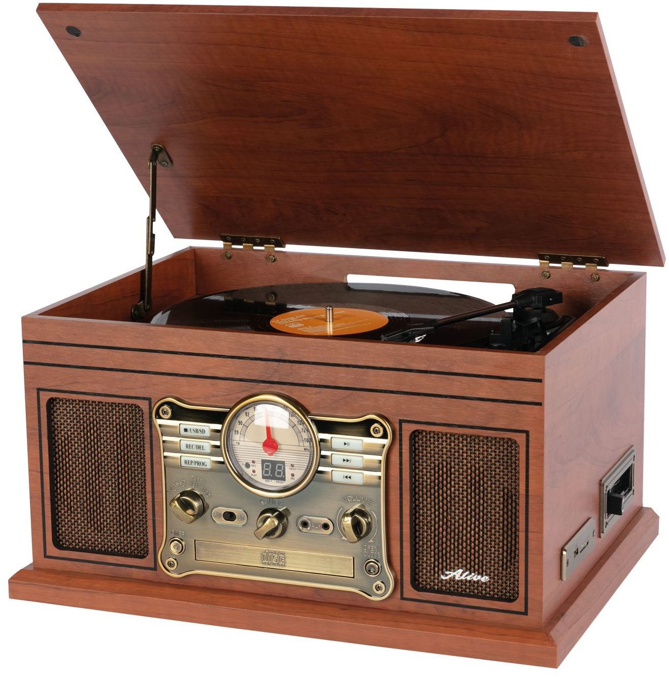 Проигрыватель винила Alive Audio RADIOLA Wood